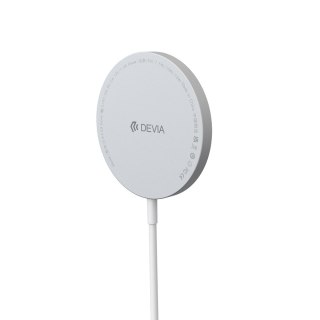 Devia ładowarka indukcyjna Smart magnetyczna 15W biała