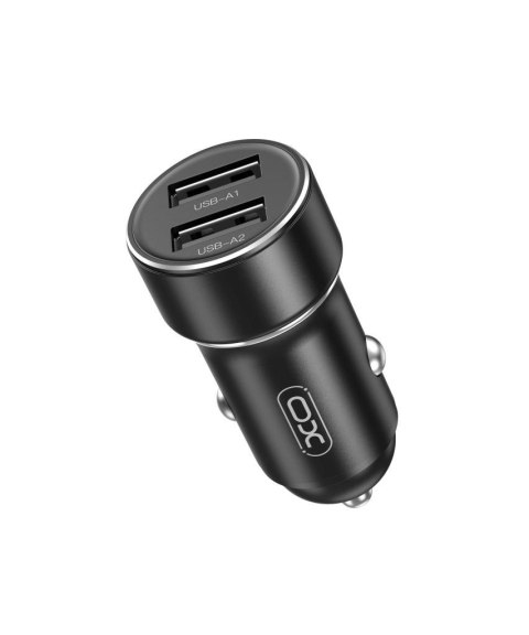 XO ładowarka samochodowa CC53 12W 2x USB czarna XO ładowarka samochodowa CC53 12W 2x USB czarna