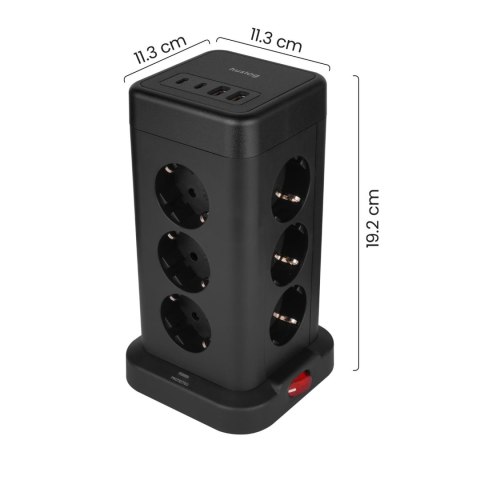 Huslog przedłużacz pionowy