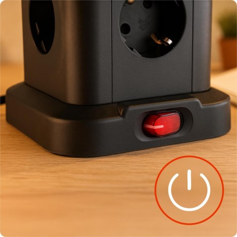 Huslog przedłużacz pionowy