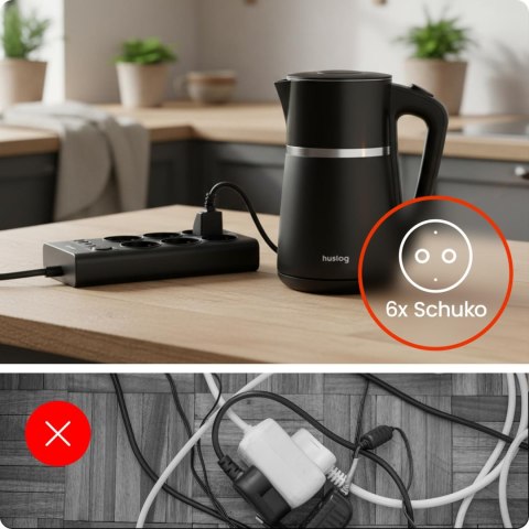 Huslog przedłużacz płaski