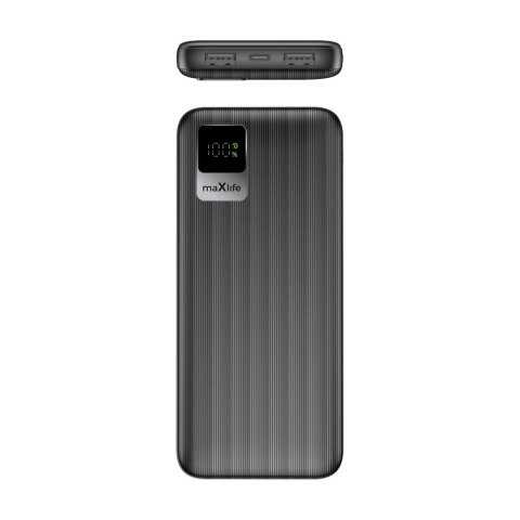 Maxlife power bank MXPB-07 10000 mAh czarny