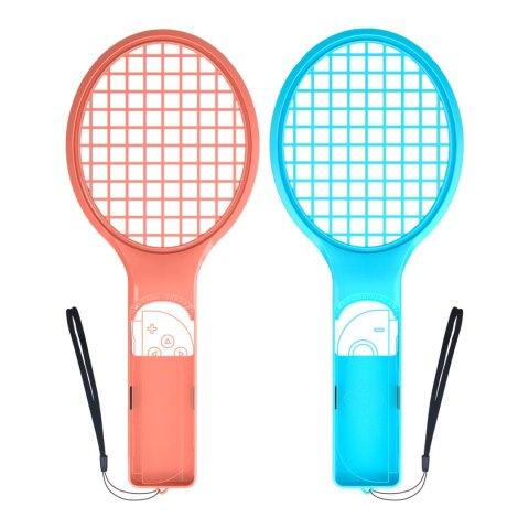 Pakiet akcesoriów rodzinnych 15 w 1 do konsoli Nintendo Switch 2 - zestaw pomarańczowy i niebieski