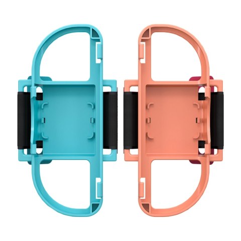 Pakiet akcesoriów rodzinnych 15 w 1 do konsoli Nintendo Switch 2 - zestaw pomarańczowy i niebieski