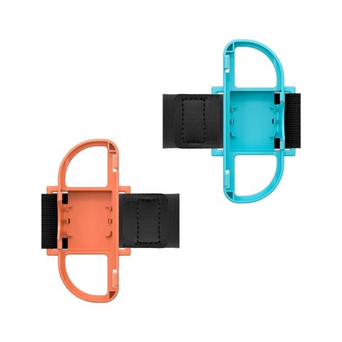 Pakiet akcesoriów rodzinnych 15 w 1 do konsoli Nintendo Switch 2 - zestaw pomarańczowy i niebieski