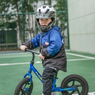 Kask rowerowy Rockbros TS-61 10110061005 dziecięcy z odpinaną szczęką rozmiar S (48-54) - szary