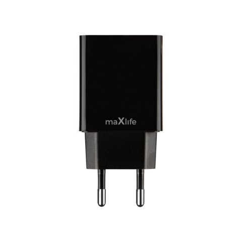 Maxlife ładowarka sieciowa MXTC-11 1x USB 3A czarna