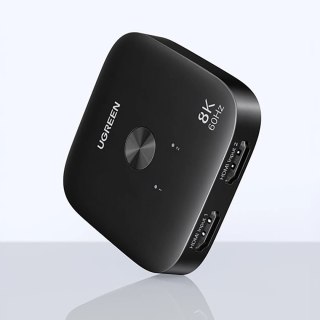 Switch HDMI Ugreen 8K 60Hz Ultra HD 2w1 - czarny