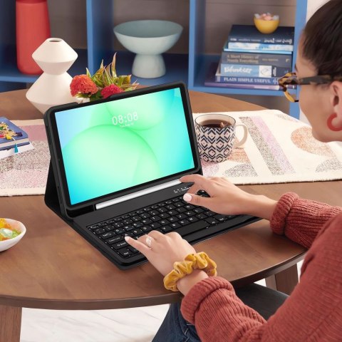 TECH-PROTECT SC PEN + KEYBOARD GALAXY TAB A9+ / A11+ PLUS 11.0 X210 / X215 / X216 / X230 / X235 / X236 BLACK