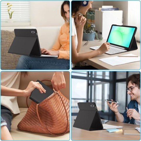 TECH-PROTECT SC PEN + KEYBOARD GALAXY TAB A9+ / A11+ PLUS 11.0 X210 / X215 / X216 / X230 / X235 / X236 BLACK