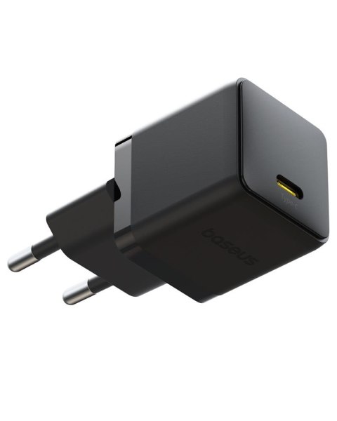 Baseus Palm Szybka Ładowarka Sieciowa 20W 1×USB-C z kablem czarny