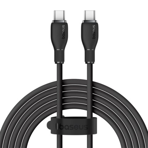 Kabel Baseus Pudding Series USB-C - USB-C 100W 1,2m - czarny