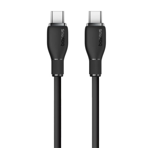 Kabel Baseus Pudding Series USB-C - USB-C 100W 1,2m - czarny