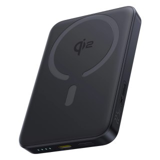 Powerbank Baseus EnerFill FM12 10000mAh 22,5W Qi2 kompatybilny z MagSafe z kablem Baseus Simple USB-C 20V/3A 30cm - czarny