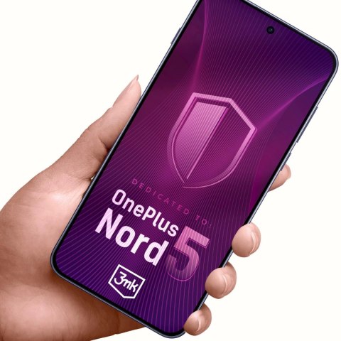 Szkło hybrydowe 3mk FlexibleGlass na OnePlus Nord 5