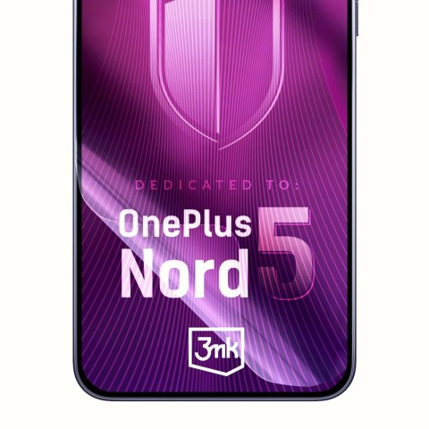 Szkło hybrydowe 3mk FlexibleGlass na OnePlus Nord 5