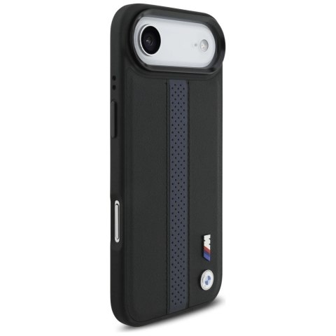 Etui BMW M Perforated Stripe Logo MagSafe na iPhone 17 Air - niebieskie