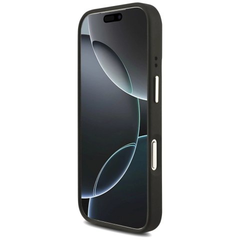 Etui Guess 4G Big 4G Classic Logo Big Strap Metal Buttons na iPhone 17 Pro - czarne