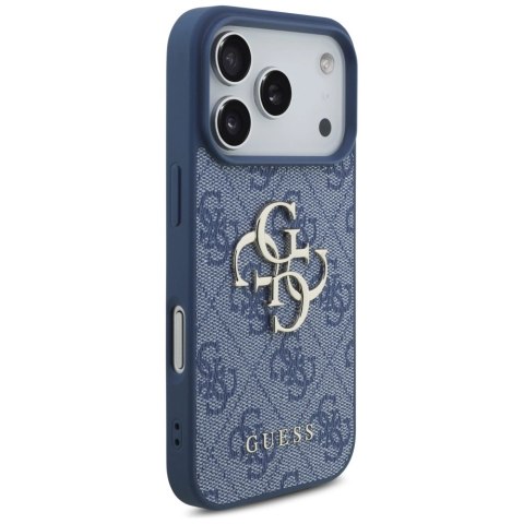 Etui Guess 4G Big Logo na iPhone 17 Pro - niebieskie
