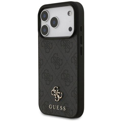 Etui Guess 4G Small Classic Logo MagSafe na iPhone 17 Pro - czarne