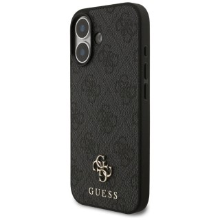 Etui Guess 4G Small Classic Logo MagSafe na iPhone 17 - czarne