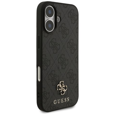 Etui Guess 4G Small Classic Logo MagSafe na iPhone 17 - czarne