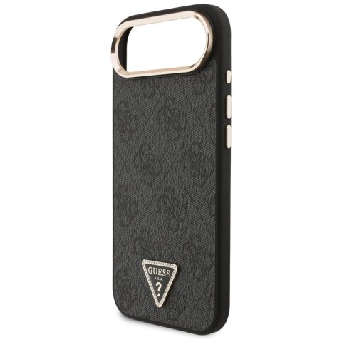 Etui Guess 4G Triangle Logo MagSafe naiPhone Air - czarno-złote