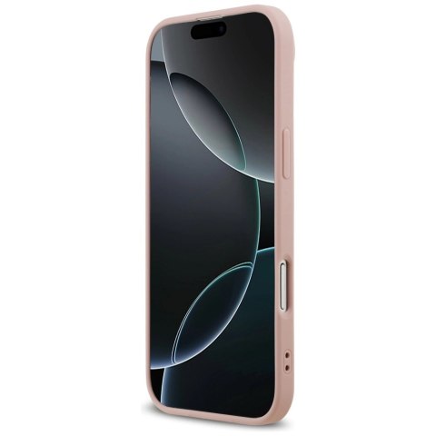 Etui Guess Fixed Glitter Big 4G na iPhone Air - różowe