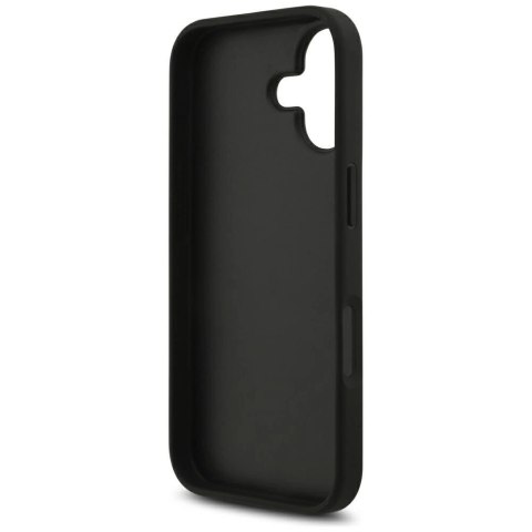 Etui Guess Grained Big 4G & Classic Logo na iPhone 17 - czarne