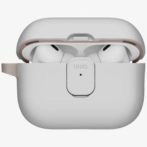 Etui UNIQ Clyde na AirPods Pro 3 gen - szaro-beżowy