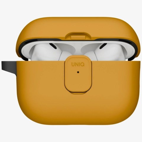Etui UNIQ Clyde na AirPods Pro 3 gen - żółto-szary