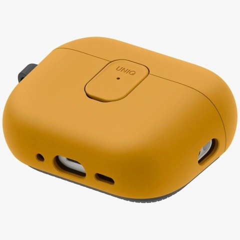 Etui UNIQ Clyde na AirPods Pro 3 gen - żółto-szary