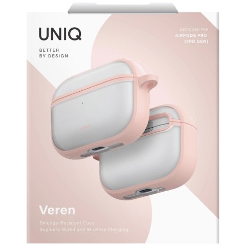 Etui UNIQ Veren na AirPods Pro 3 - różowe