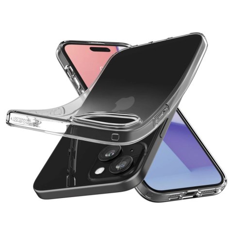 Etui Spigen Liquid Crystal na iPhone 15 - przezroczyste
