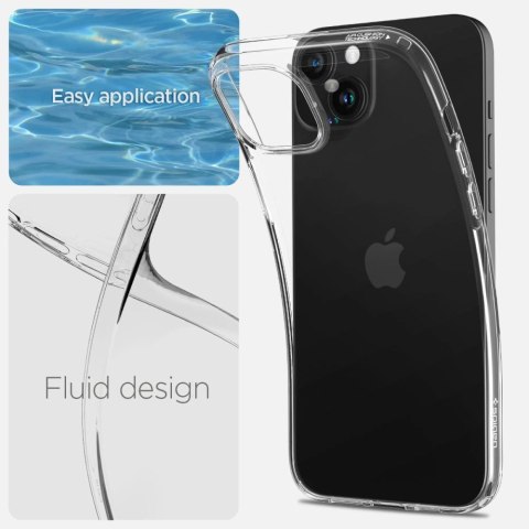 Etui Spigen Liquid Crystal na iPhone 15 - przezroczyste