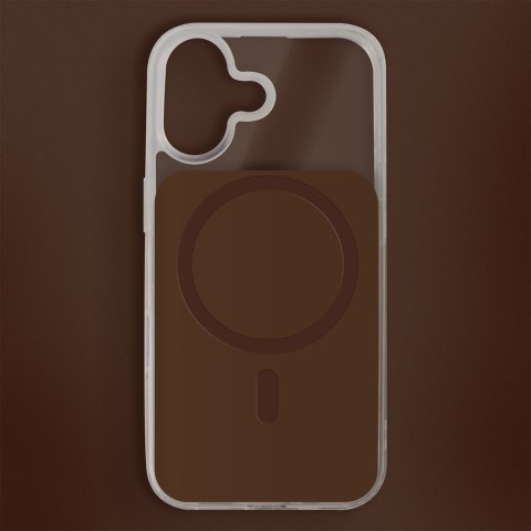 Nakładka Lowkey Mag do iPhone 12 / 12 Pro 6,1" brązowa
