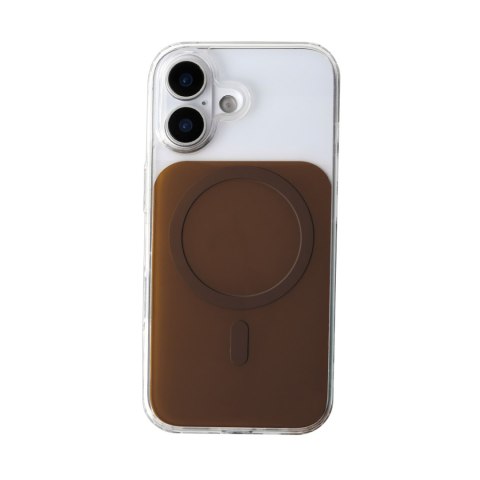 Nakładka Lowkey Mag do iPhone 12 / 12 Pro 6,1" brązowa