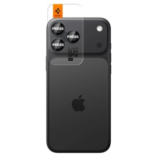 Osłona aparatu Spigen Optik.tR EZ Fit Camera Protector na iPhone 14 Pro / Pro Max / 15 Pro / Pro Max - tytan błękitny 2 szt.