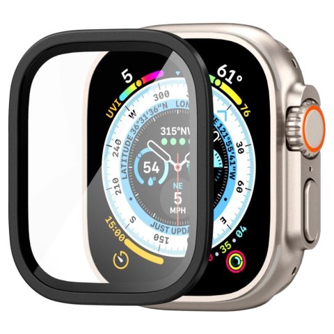 Szkło hartowane Spigen Glas.tR Slim Pro na Apple Watch Ultra (49 mm) - czarne