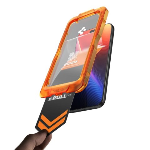 SZKŁO HARTOWANE SPIGEN ALM GLAS.TR SLIM 3-PACK IPHONE 17 PRO MAX CLEAR