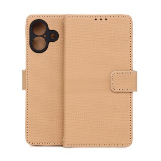 Etui Smart Triangle do iPhone 17 6,3" brązowe