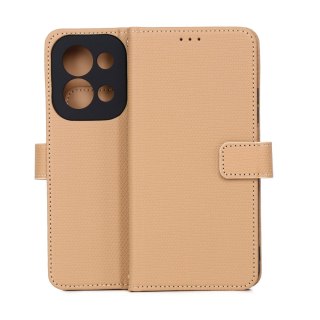 Etui Smart Triangle do Xiaomi Redmi 15C 4G EU / 15C 5G EU (173.16 x 81.06 x 8.2 mm) brązowe