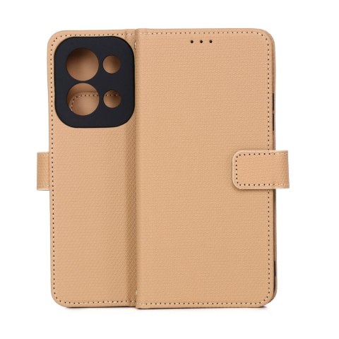 Etui Smart Triangle do Xiaomi Redmi 15C 4G EU / 15C 5G EU (173.16 x 81.06 x 8.2 mm) brązowe
