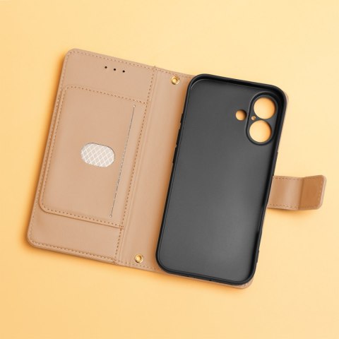 Etui Smart Triangle do Xiaomi Redmi 15C 4G EU / 15C 5G EU (173.16 x 81.06 x 8.2 mm) brązowe