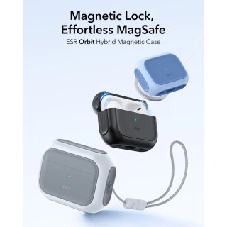 Etui ESR Orbit HaloLock MagSafe na AirPods Pro 3 - białe