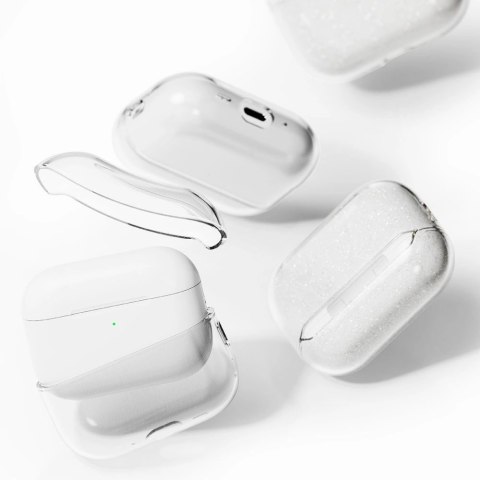 Etui Ringke Air na AirPods Pro 3 - przezroczysto-brokatowe