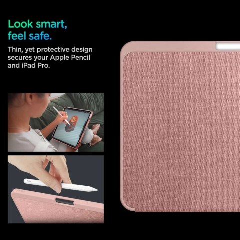 Etui Spigen Urban Fit na iPad Pro 11" 5 / 6 / 2024-2025 - różowe