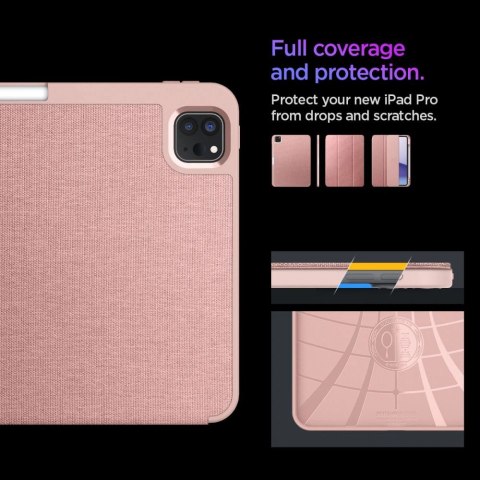 Etui Spigen Urban Fit na iPad Pro 11" 5 / 6 / 2024-2025 - różowe