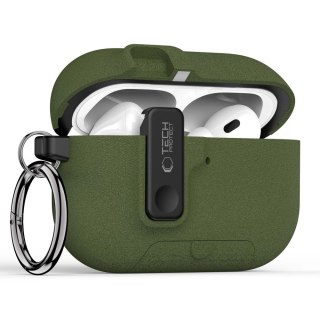 Etui Tech-Protect Slim Hook na AirPods Pro 3 - Zielone