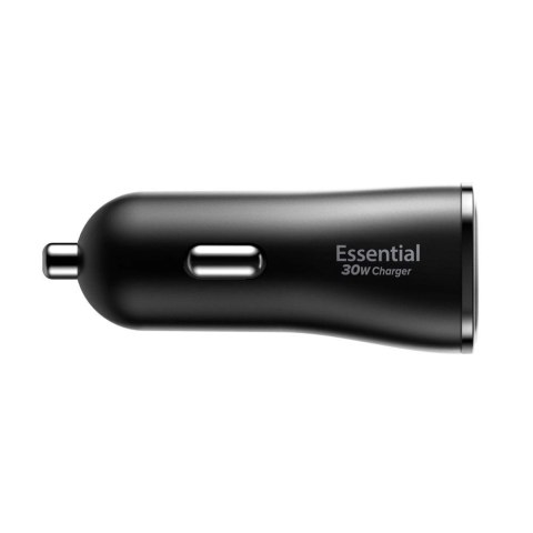 Ładowarka samochodowa Spigen Essential EV302 30 W 2-porty USB-A - czarna